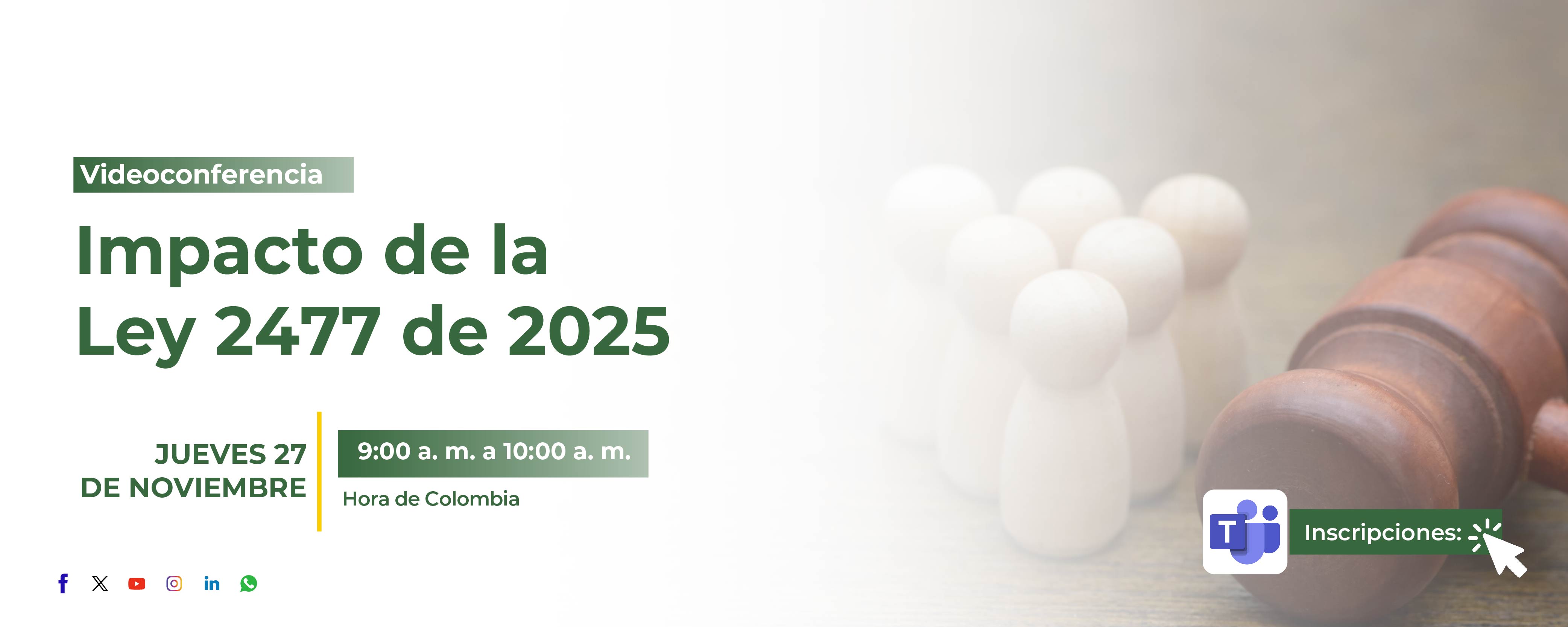 Convocatoria videoconferencia  
