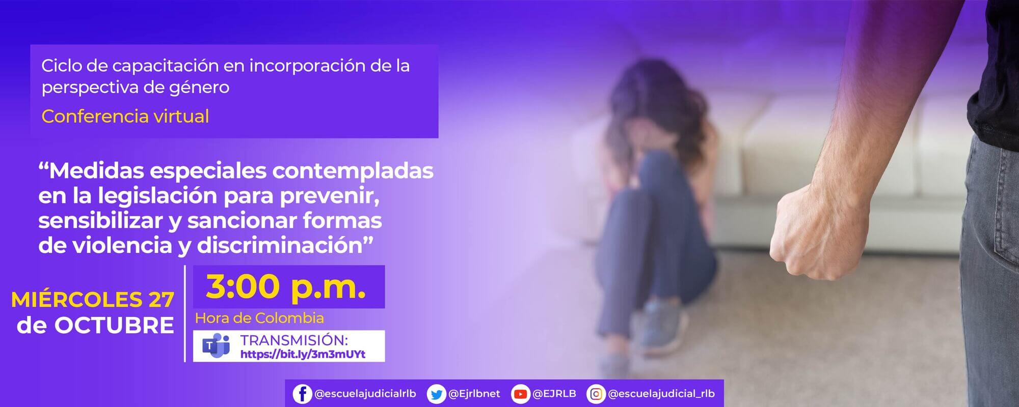 IV CICLO DE CAPACITACIÓN EN INCORPORACIÓN DE LA PERSPECTIVA DE GÉNERO ...