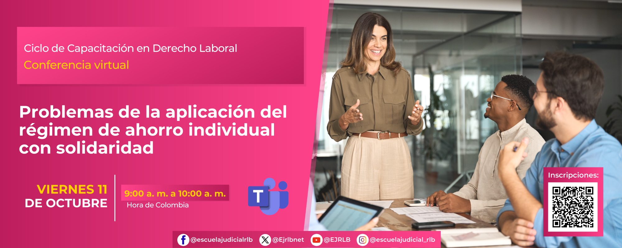 CICLO DE CAPACITACIÓN JUDICIAL EN DERECHO LABORAL