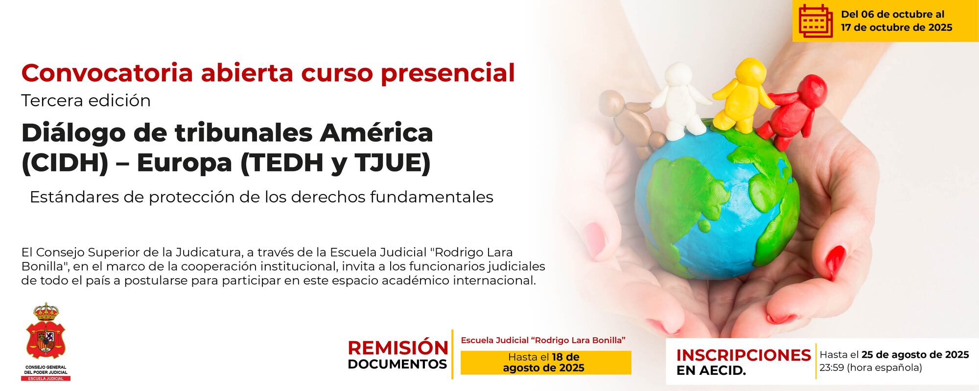 Diálogo de tribunales América (CIDH)-Europa (TEDH Y TJUE), los estándares de protección de los derechos fundamentales. Tercera edición 