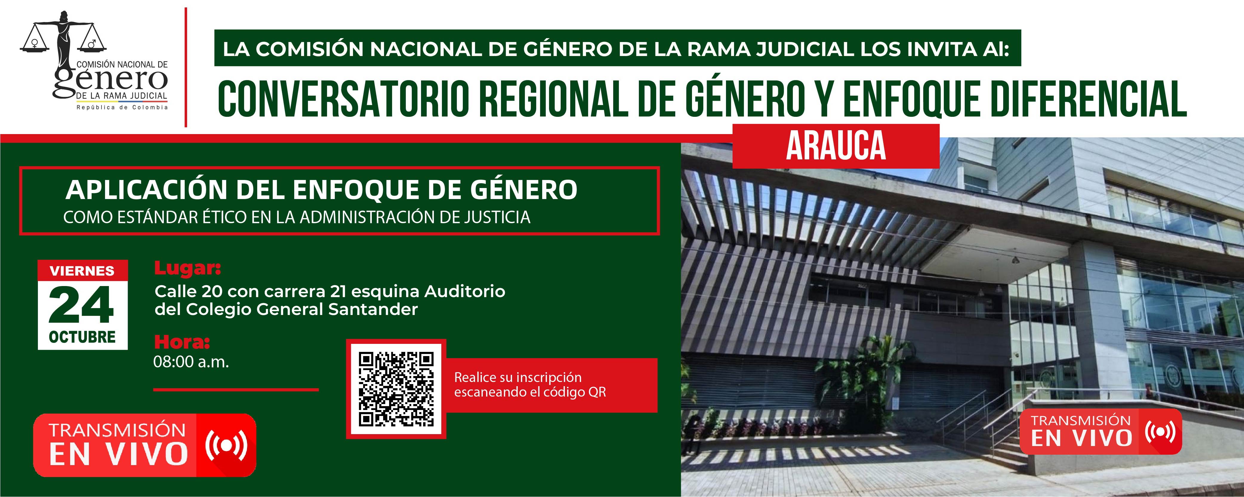 Conversatorio regional de género y enfoque diferencial en Arauca