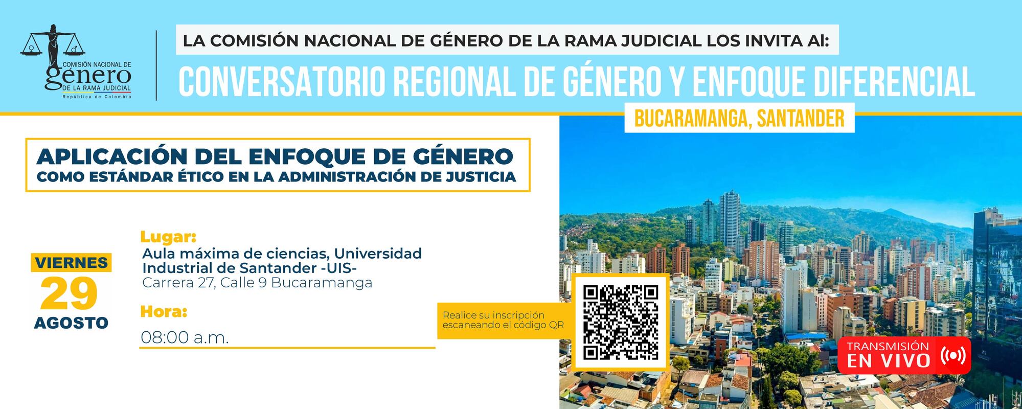 Conversatorio regional de género y enfoque diferencial en Bucaramanga