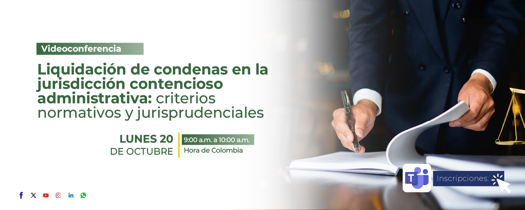 Convocatoria a videoconferencia