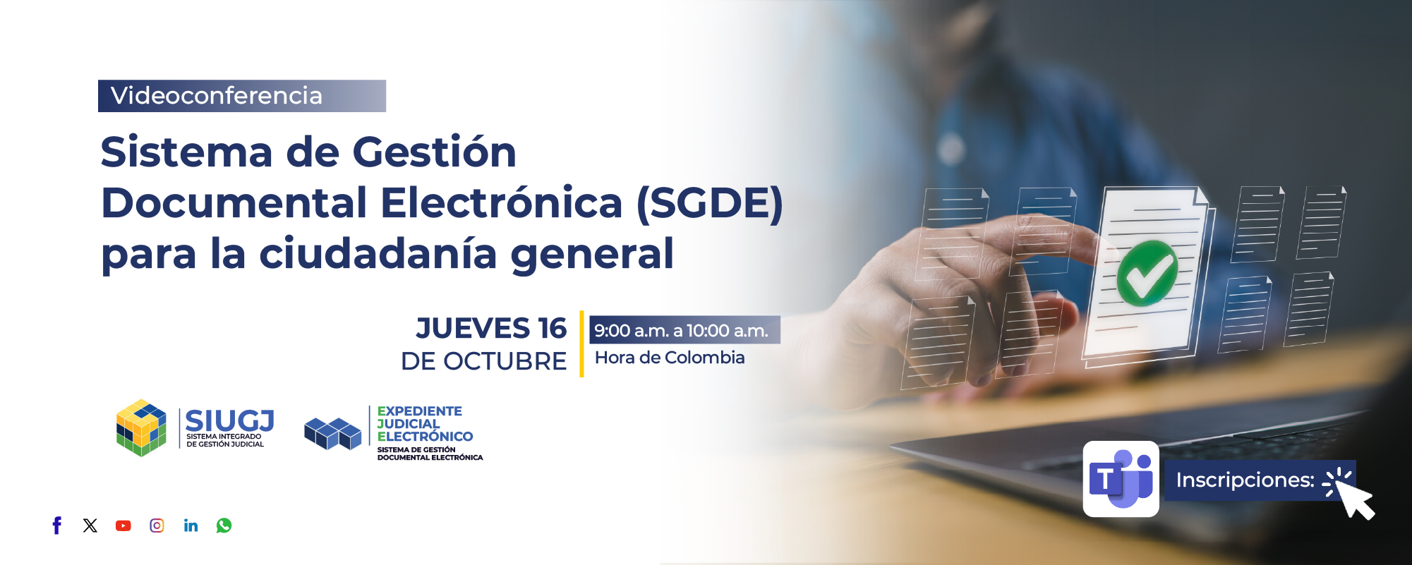 Convocatoria videoconferencia