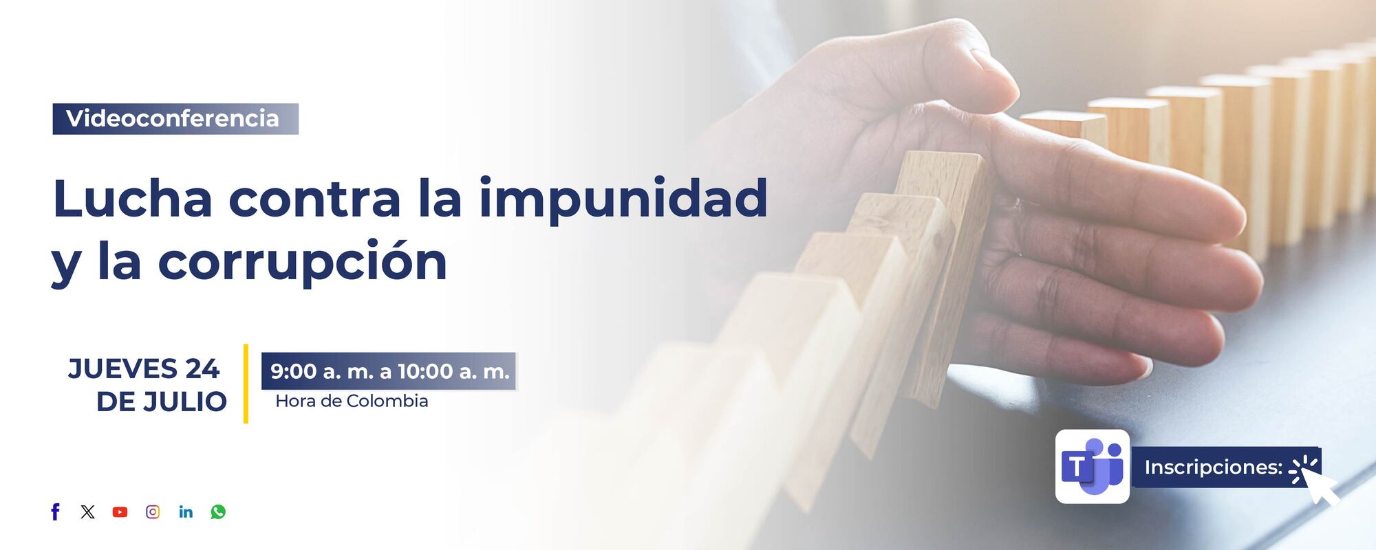 Videoconferencia Lucha contra la impunidad y la corrupción ...