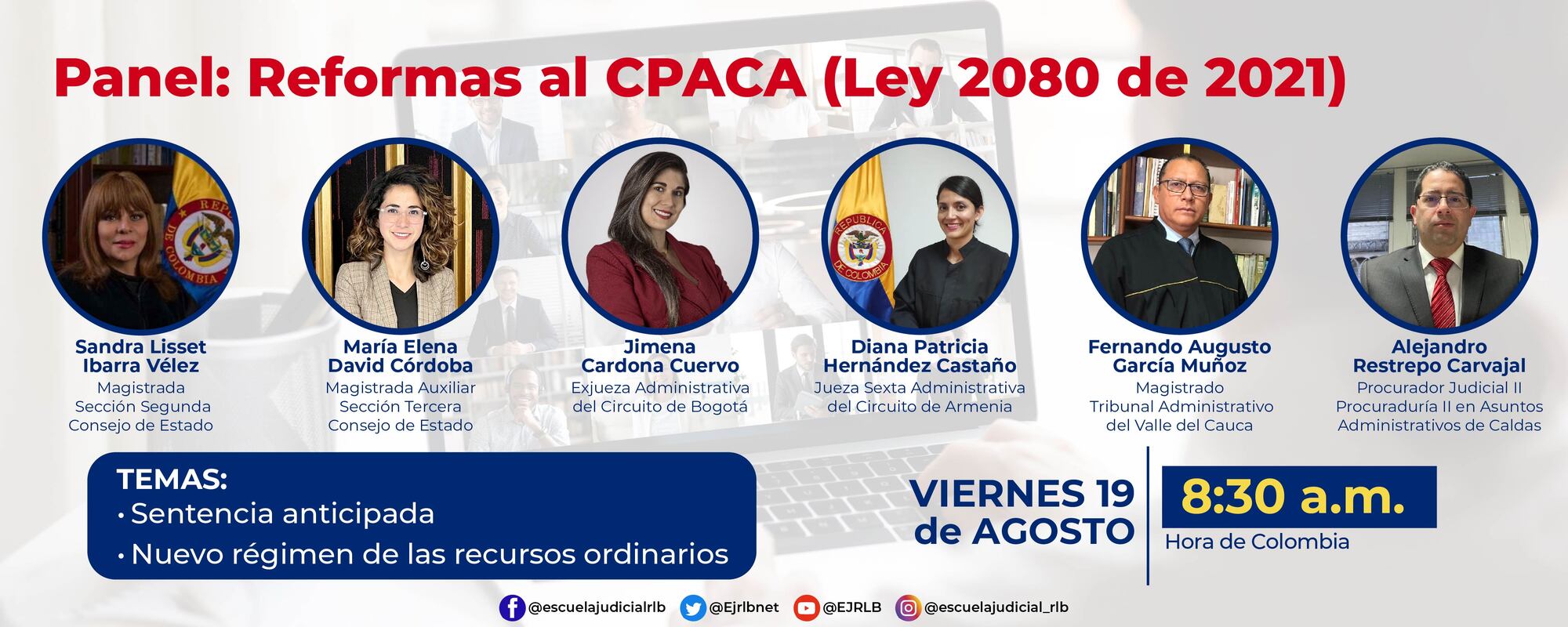 PANEL REFORMAS AL CPACA: LEY 2080