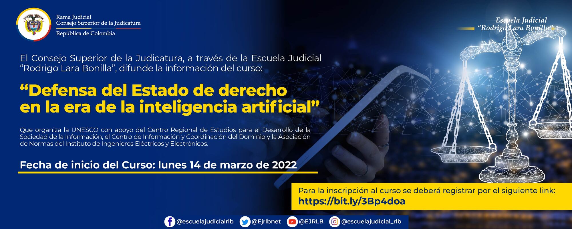 CURSO VIRTUAL “Defensa del Estado de derecho en la era de la ...