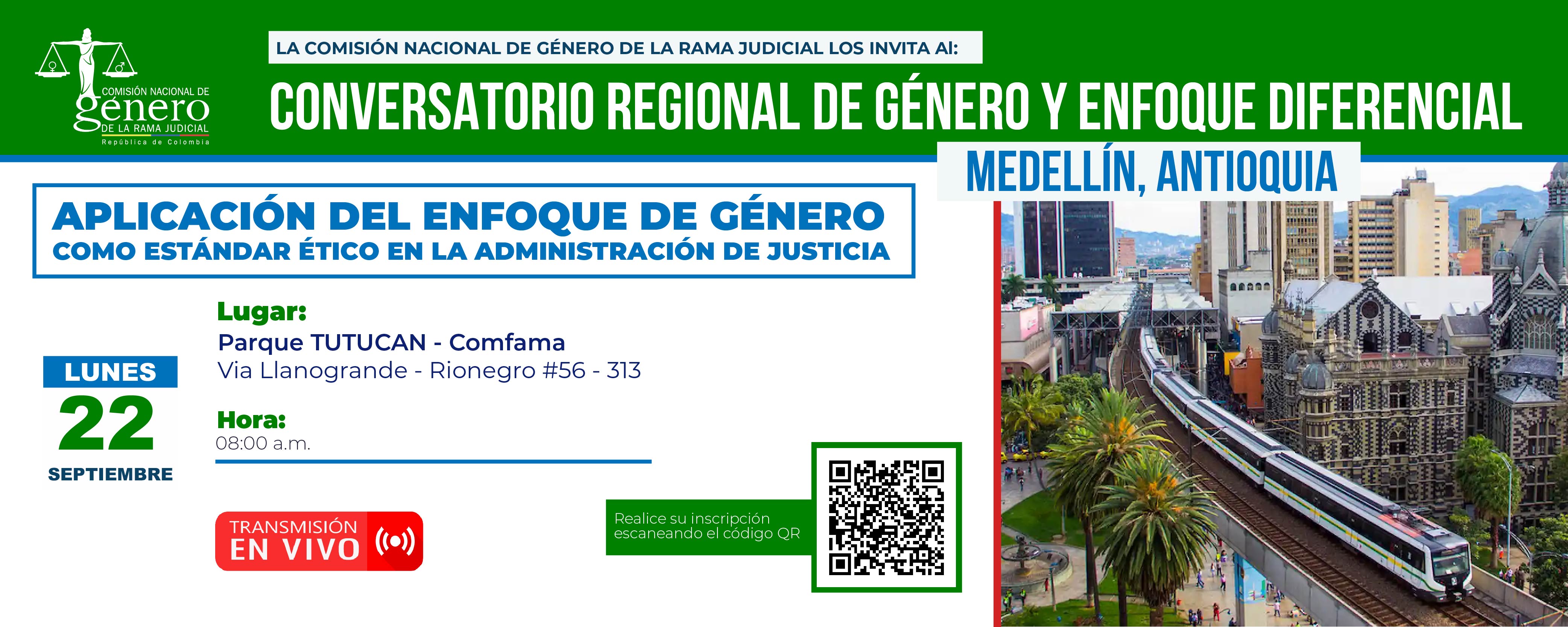 Conversatorio regional de género y enfoque diferencial en Medellín