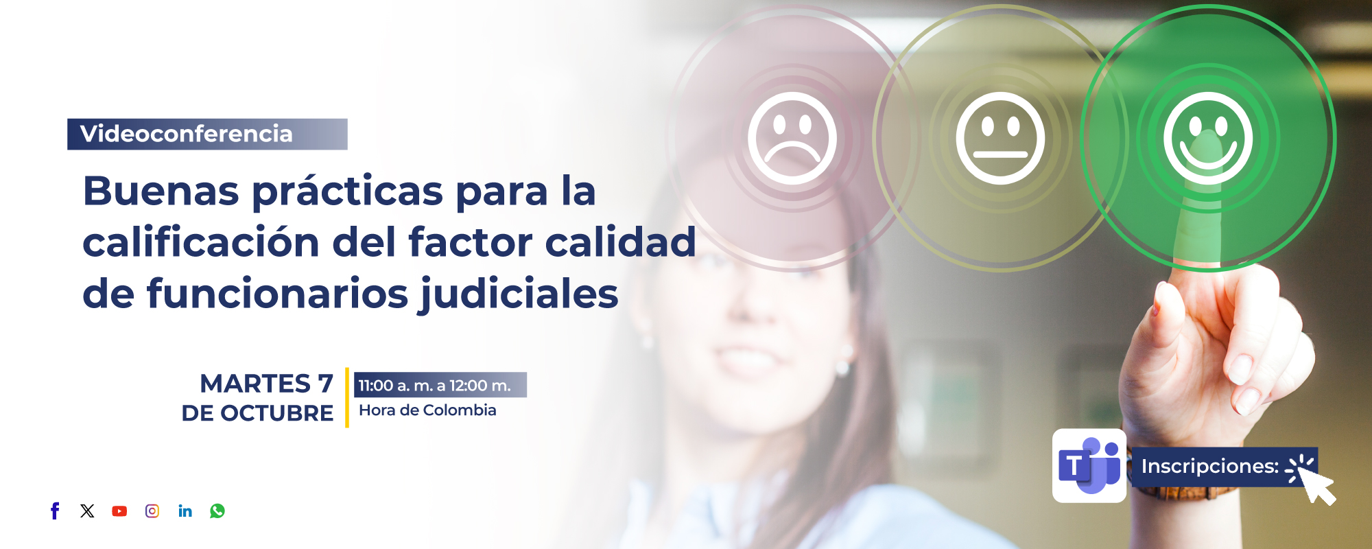 Convocatoria a videoconferencia sobre buenas práctica