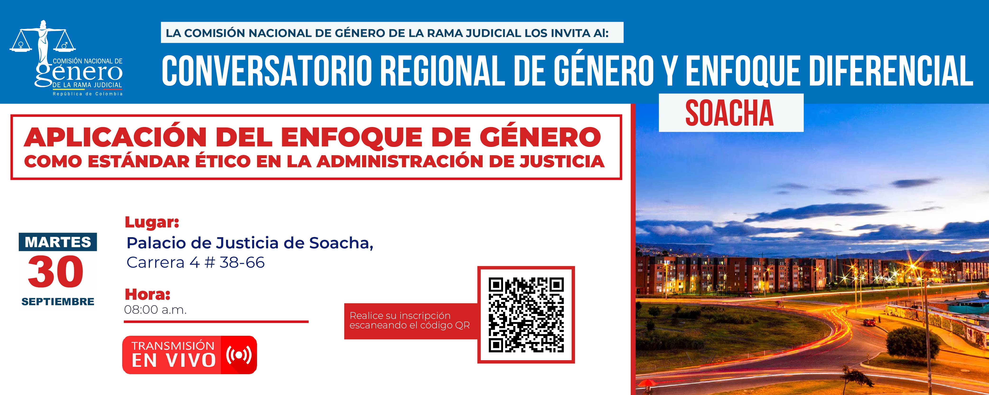 Conversatorio regional de género y enfoque diferencial en Soacha
