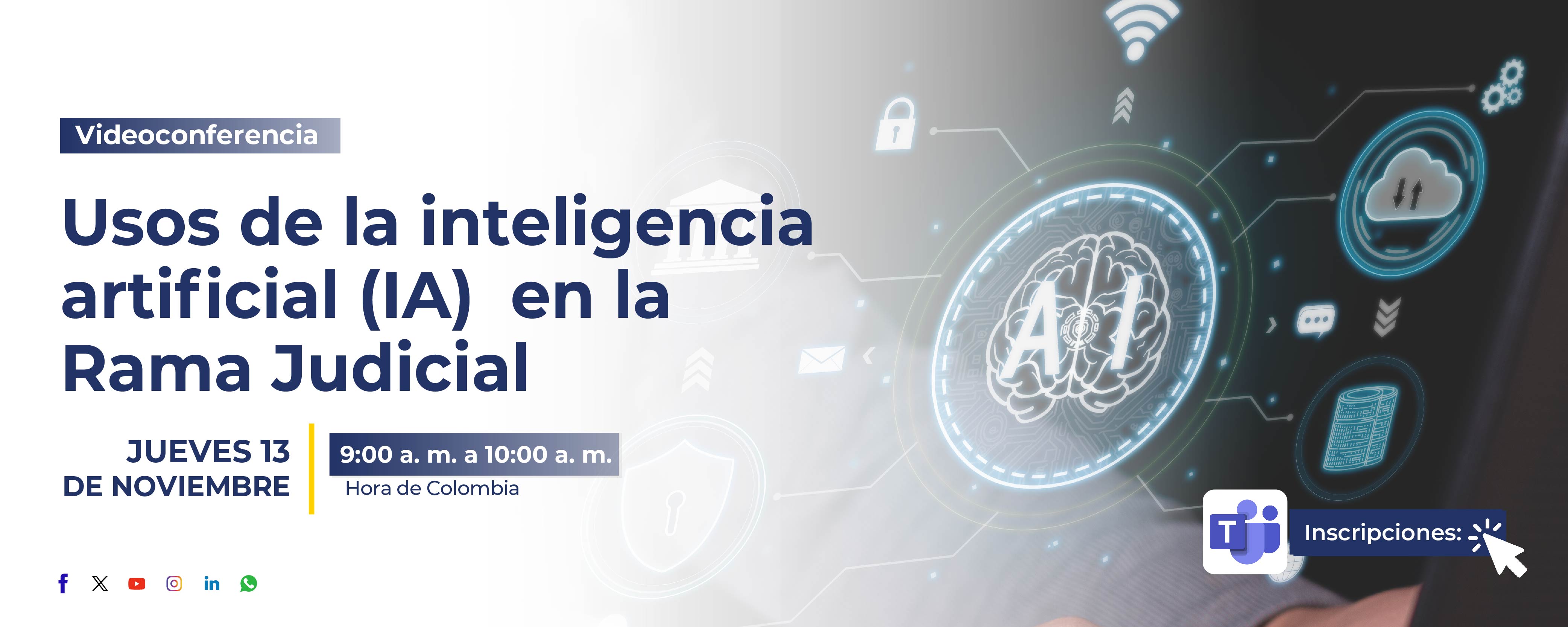 Usos de la inteligencia artificial (IA) en la Rama Judicial