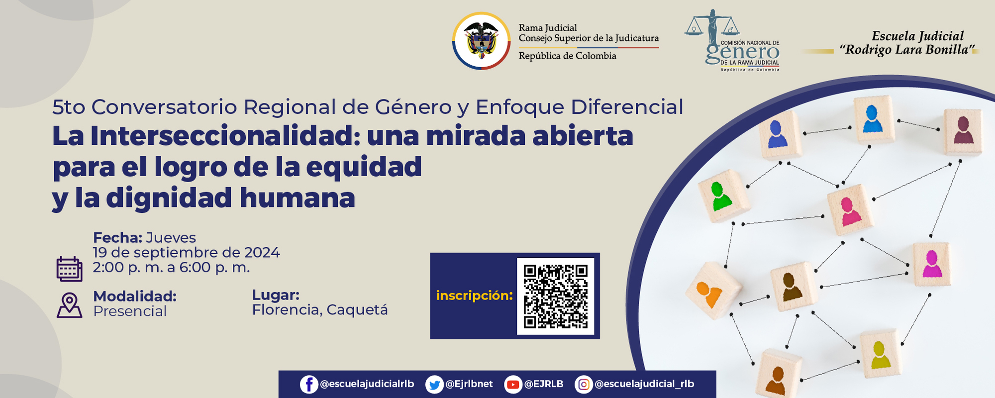 5TO CONVERSATORIO REGIONAL DE GÉNERO Y ENFOQUE DIFERENCIAL: “LA INTERSECCIONALIDAD: UNA MIRADA ABIERTA PARA EL LOGRO DE LA EQUIDAD Y LA DIGNIDAD HUMANA”