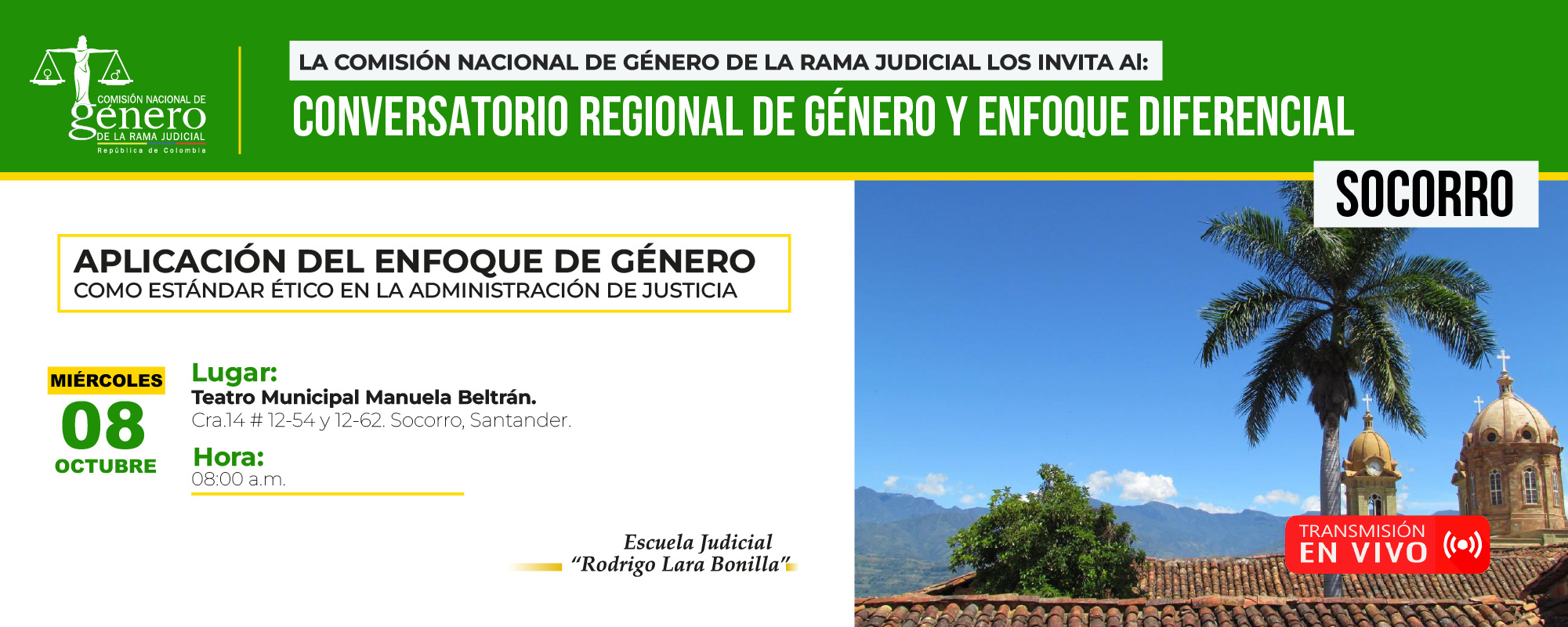Conversatorio regional de género y enfoque diferencial en Socorro