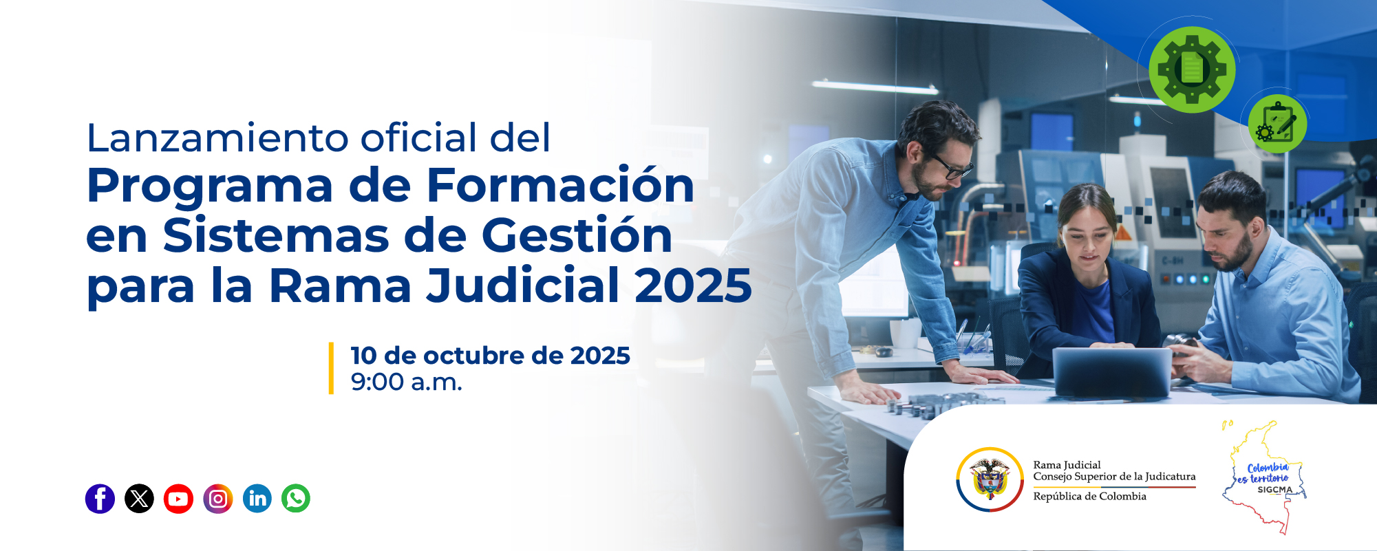 Lanzamiento oficial del Programa de Formación en Sistemas de Gestión