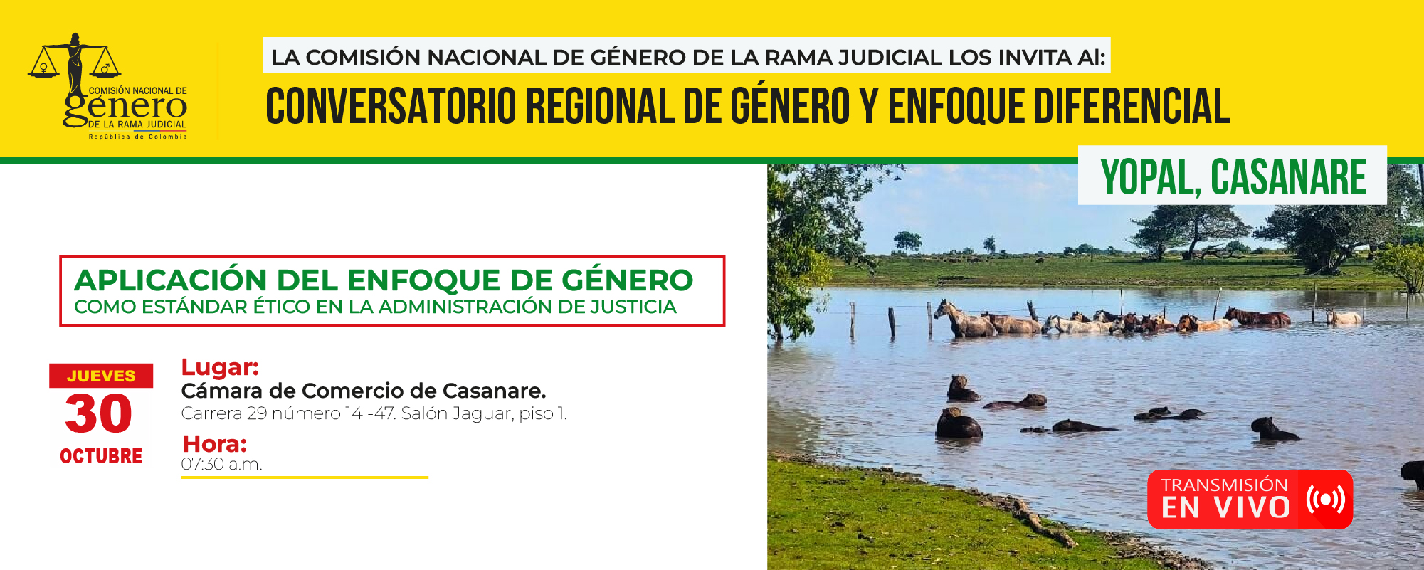 Conversatorio regional de género y enfoque diferencial en Yopal