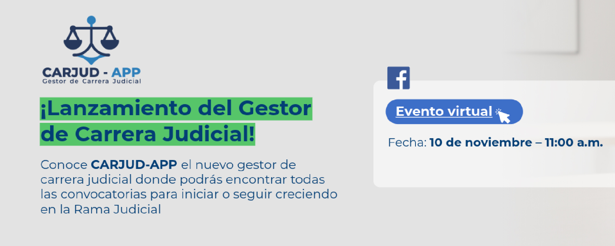  Carrera Judicial – CARJUD APP