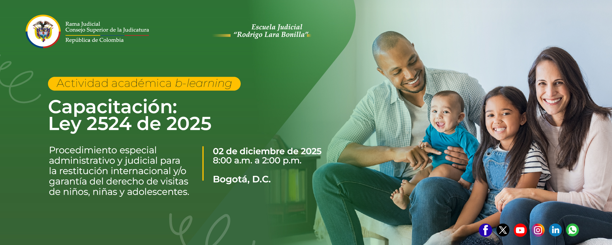 Seminario Regional: “Capacitación en Ley 2524 De 2025