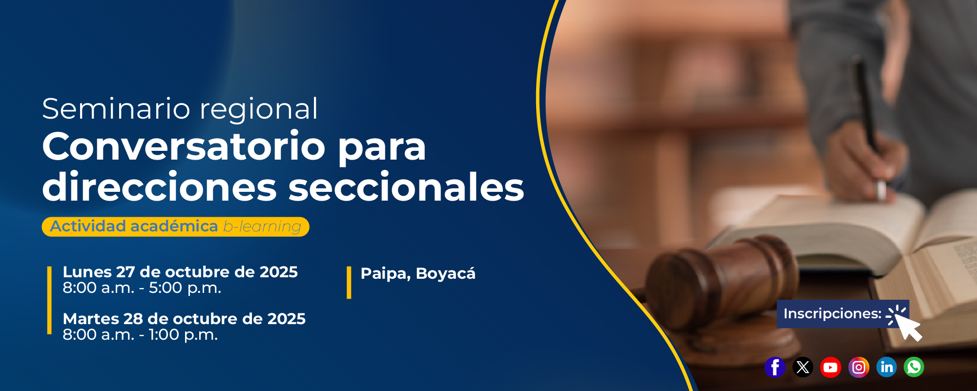 Seminario Regional: Conversatorio para Direcciones Seccionales  