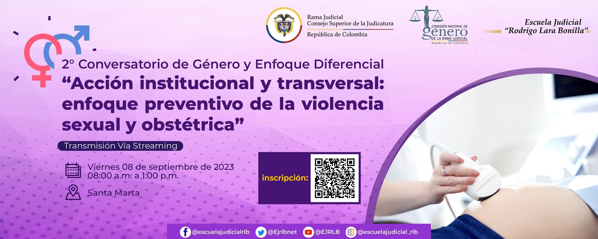 2° CONVERSATORIO REGIONAL DE GÉNERO Y ENFOQUE DIFERENCIAL TRANSMISIÓN VÍA STREAMING: