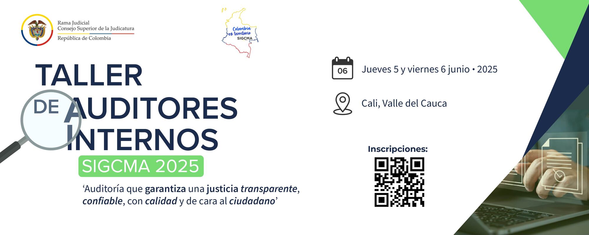 “Taller de Auditores Internos de la Rama Judicial - 2025” 