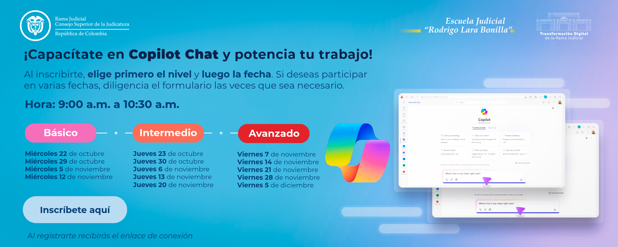 Realiza la Ruta de Aprendizaje en Copilot Chat 