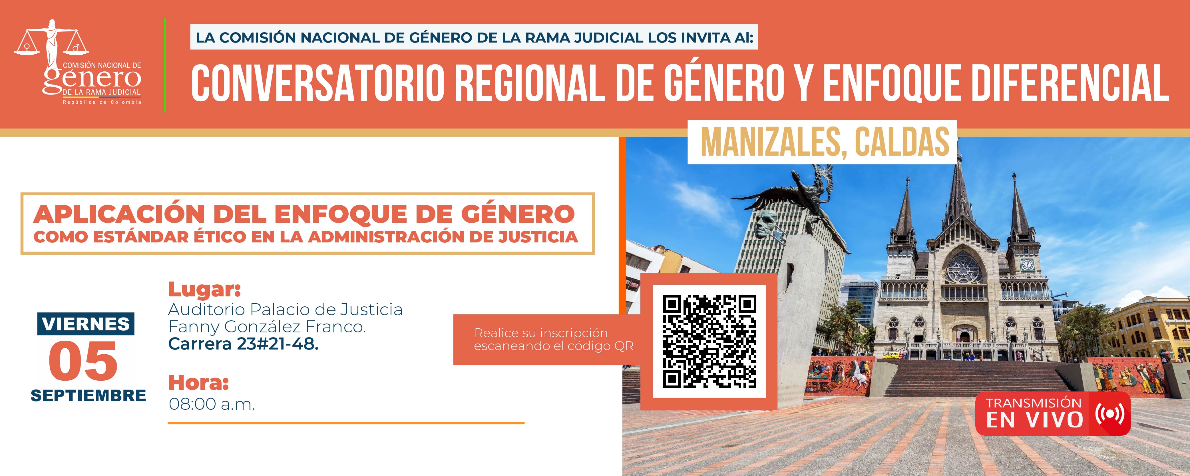Conversatorio regional de género y enfoque diferencial en Manizales