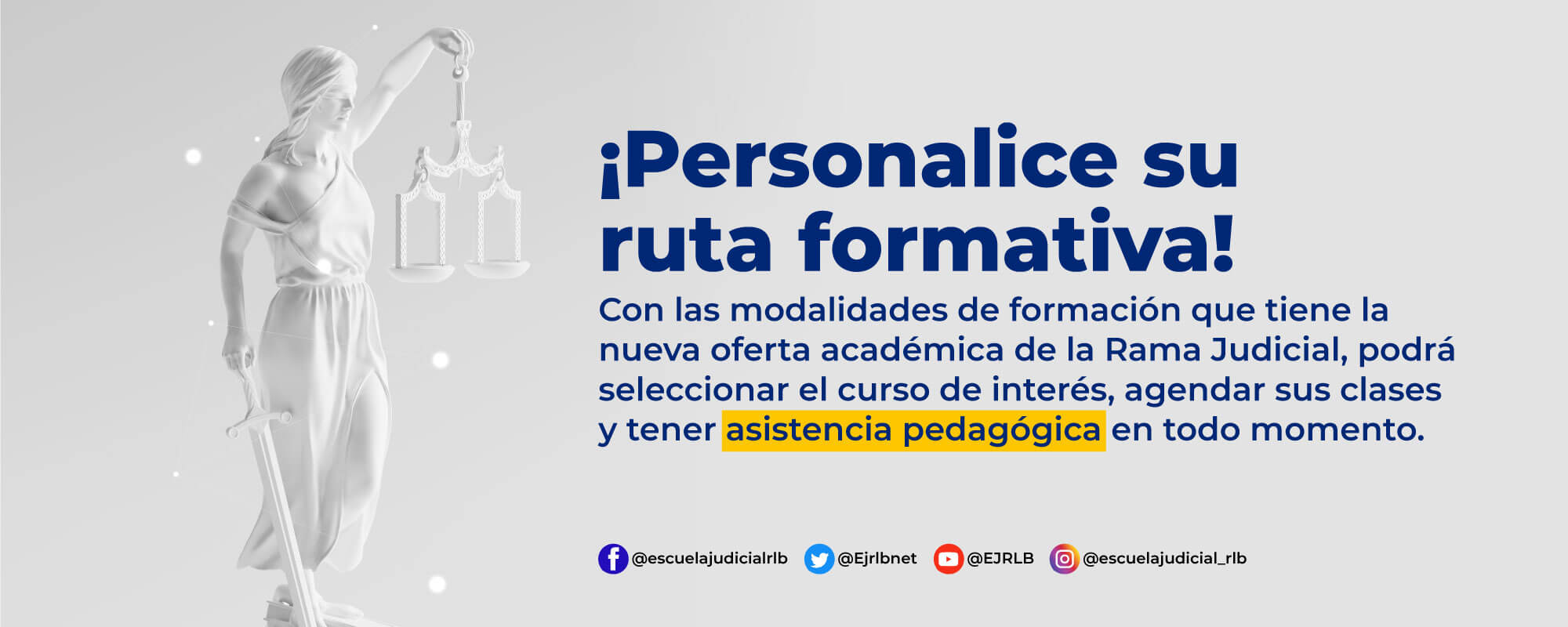 ¡Personalice su ruta formativa!
