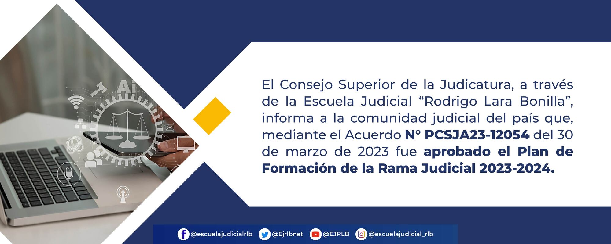 Plan de Formación de la Rama Judicial 2023-2024 | Escuela Judicial ...