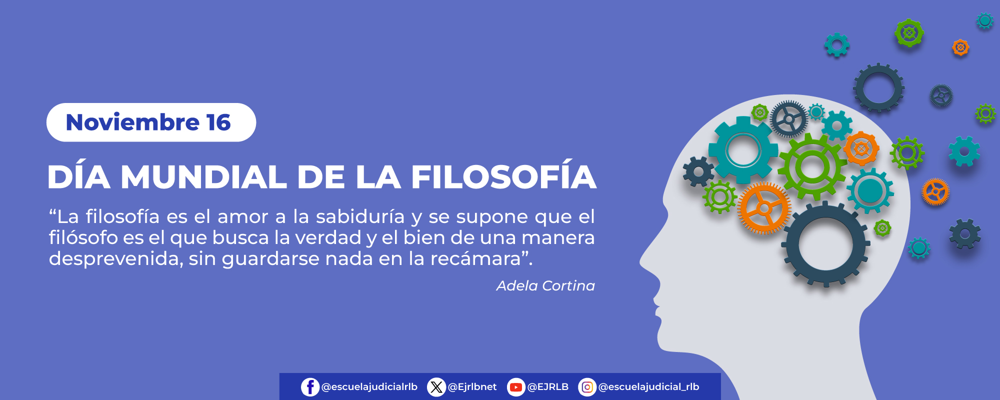 DÍA MUNDIAL DE LA FILOSOFÍA