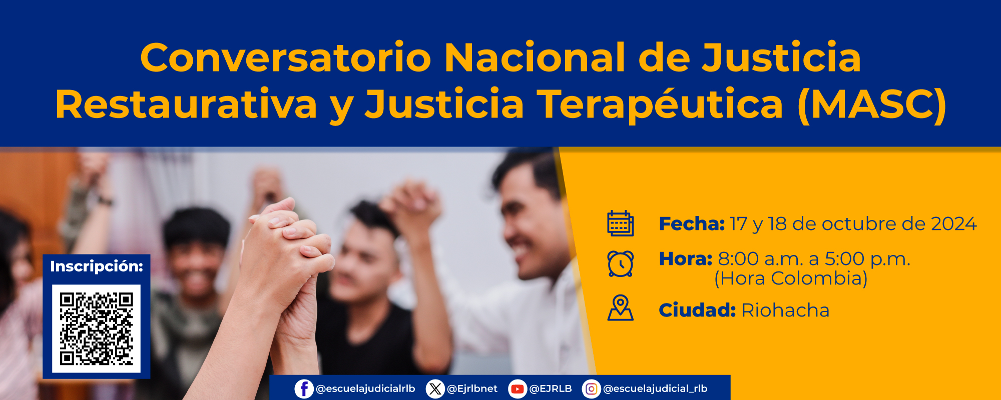 CONVERSATORIO NACIONAL DE JUSTICIA RESTAURATIVAY JUSTICIA TERAPEUTICA